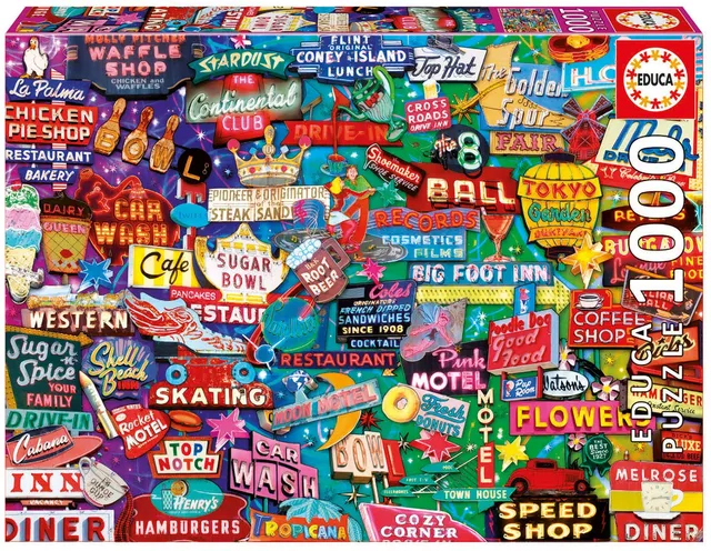 educa-16753-retro-neon-dream-1000-teile-puzzle-neon image 1