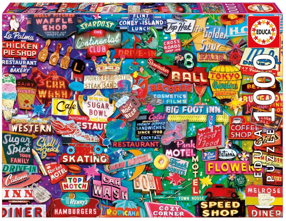 educa-16753-retro-neon-dream-1000-teile-puzzle-neon image 1
