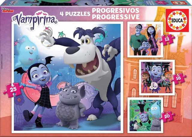 educa-vampirina-progressives-puzzle-12-16-20-25-teile image 1