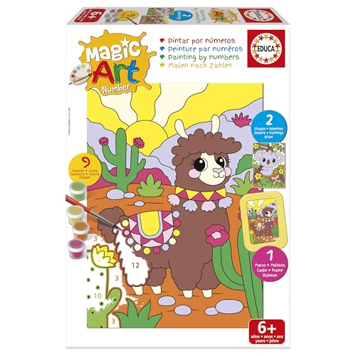 educa-magic-art-number-20404-lama-koala-malen-nach-zahlen-ab-6-j image 7