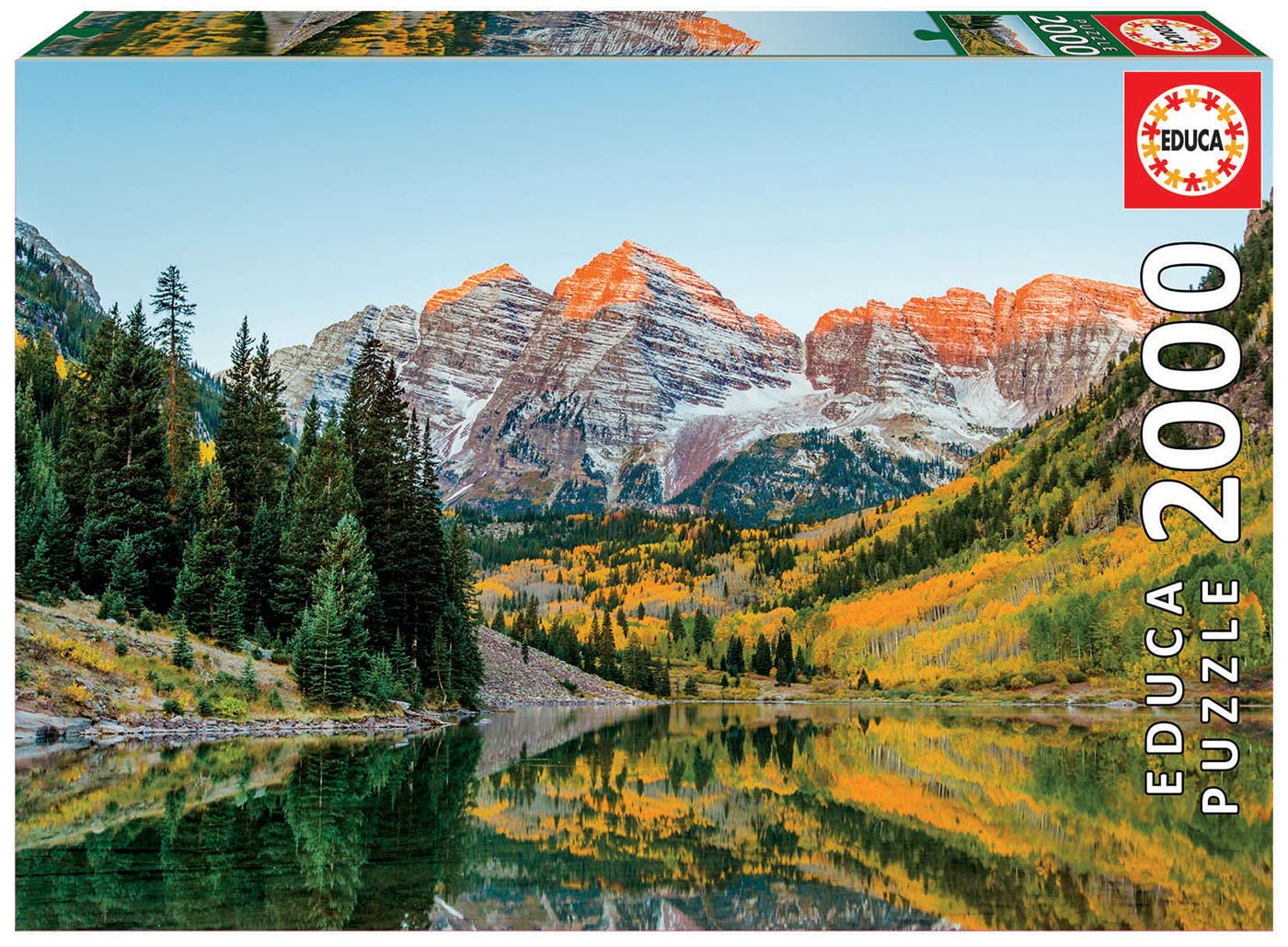 educa-19279-maroon-bells-puzzle-2000-teile-colorado image 1