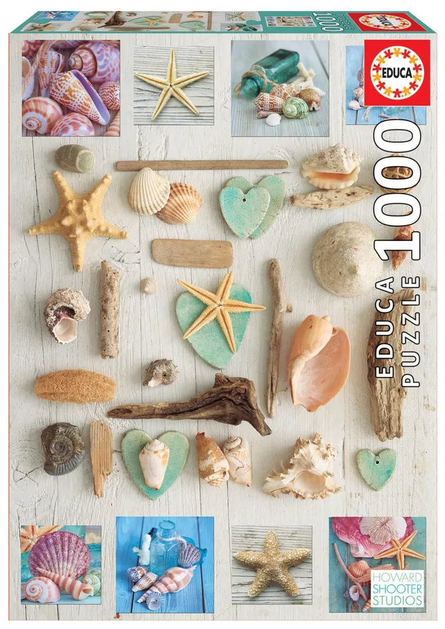 educa-muschel-collage-puzzle-1000-teile-68x48-cm image 1