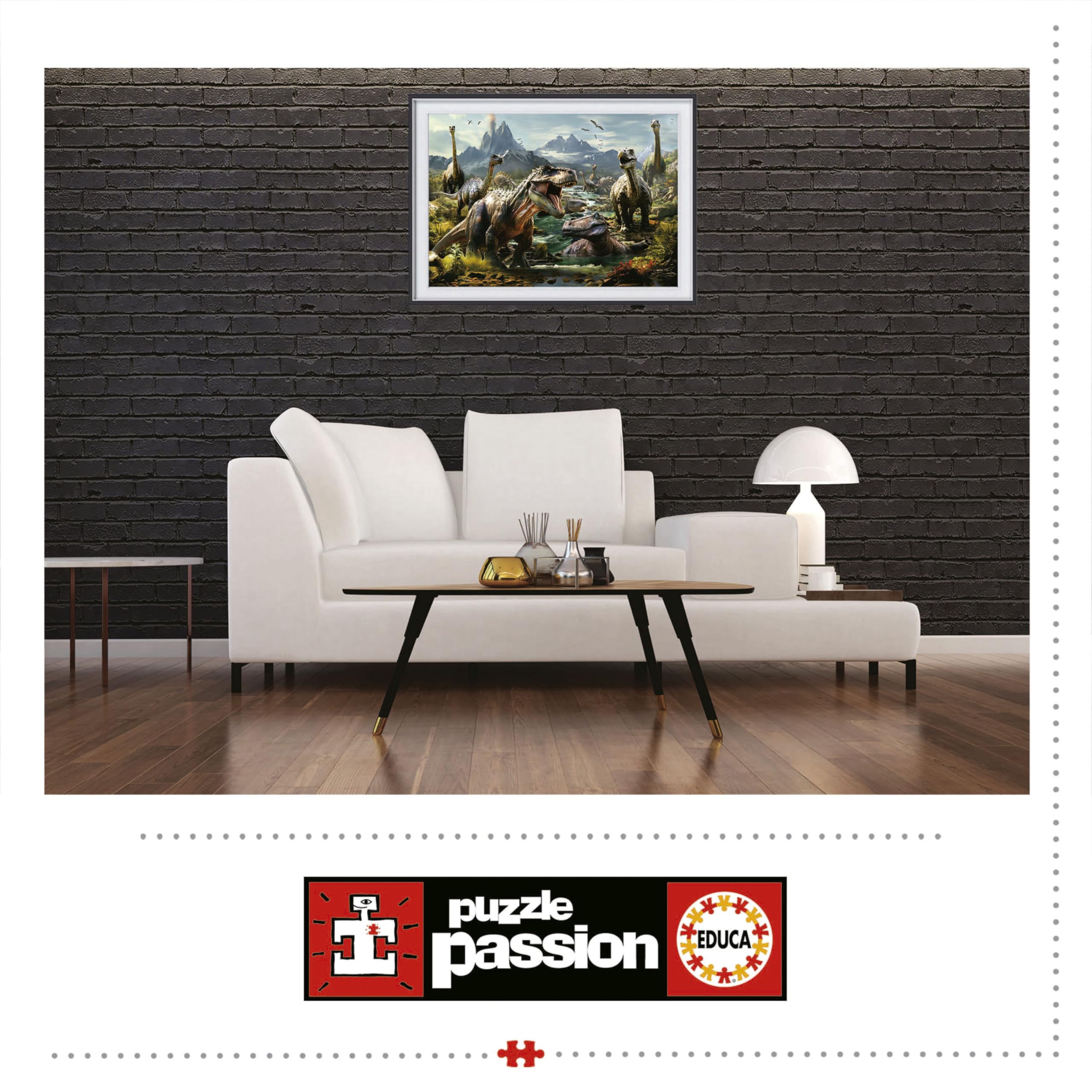 educa-wilde-dinosaurier-puzzle-1000-teile-68x48-cm image 4