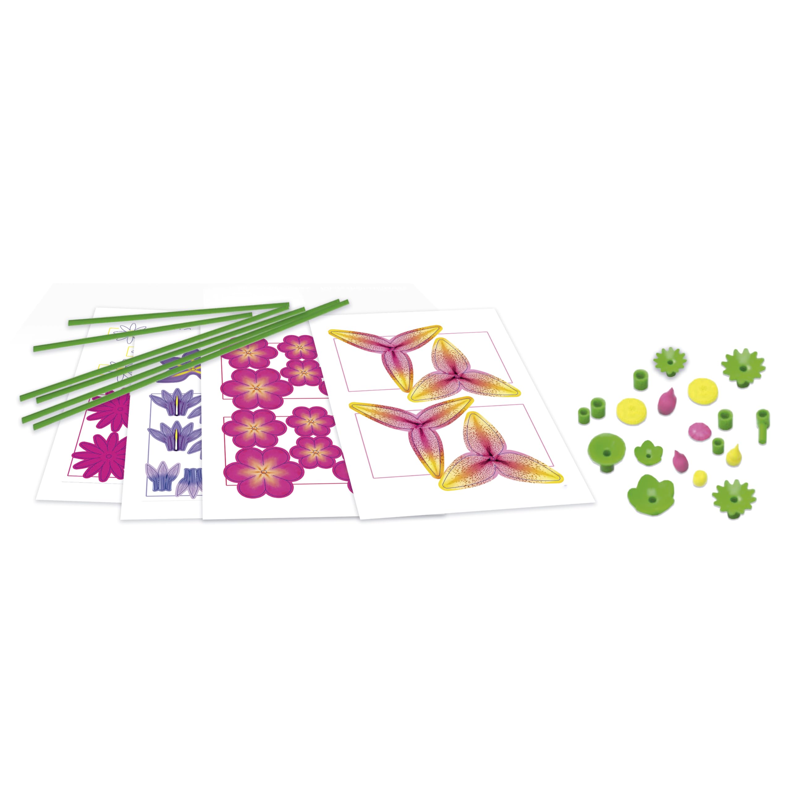 educa-floral-art-strau-wilder-blumen-bastelset-19-blumen-ab-14j image 4