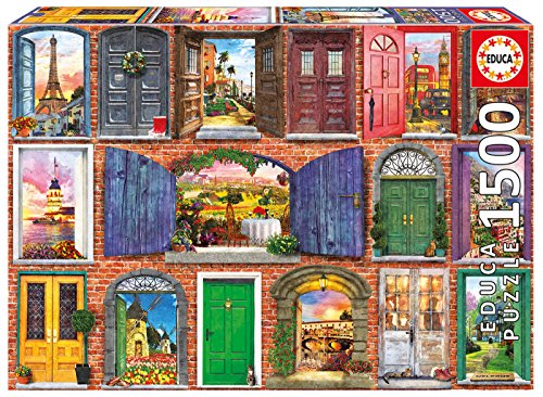 educa-doors-of-europe-17118-puzzle-1500-teile-tore image 2