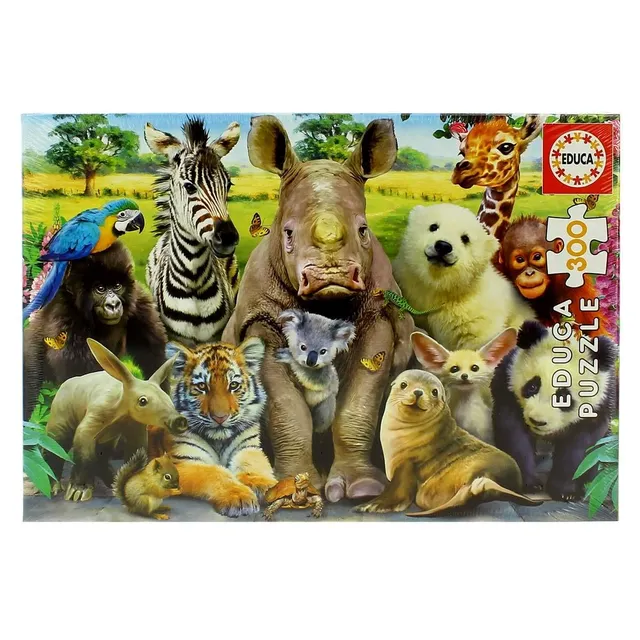 educa-dinosaurier-klassenfoto-300-teile-kinderpuzzle-ab-6 image 1