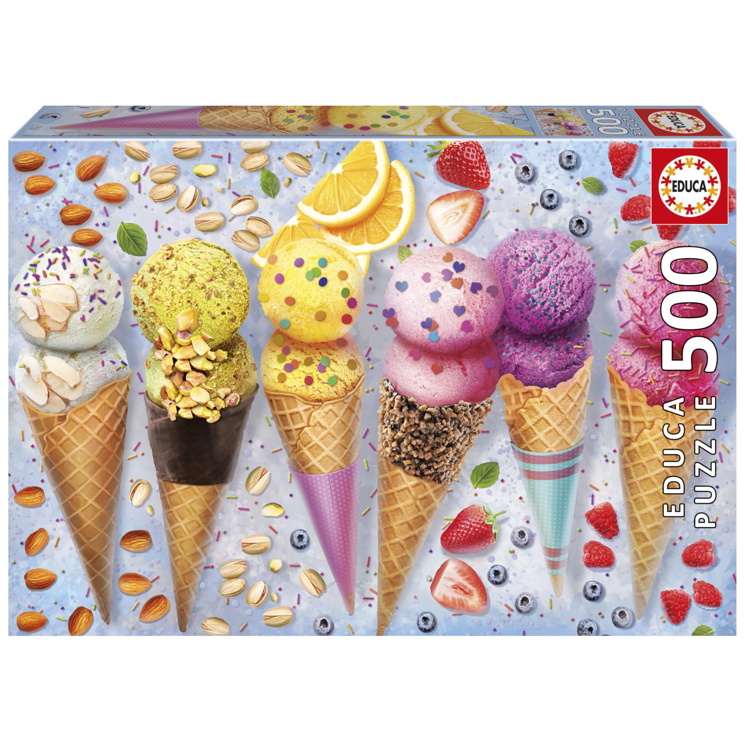 educa-eiscreme-puzzle-500-teile-48x34-cm-ab-11-jahren image 1