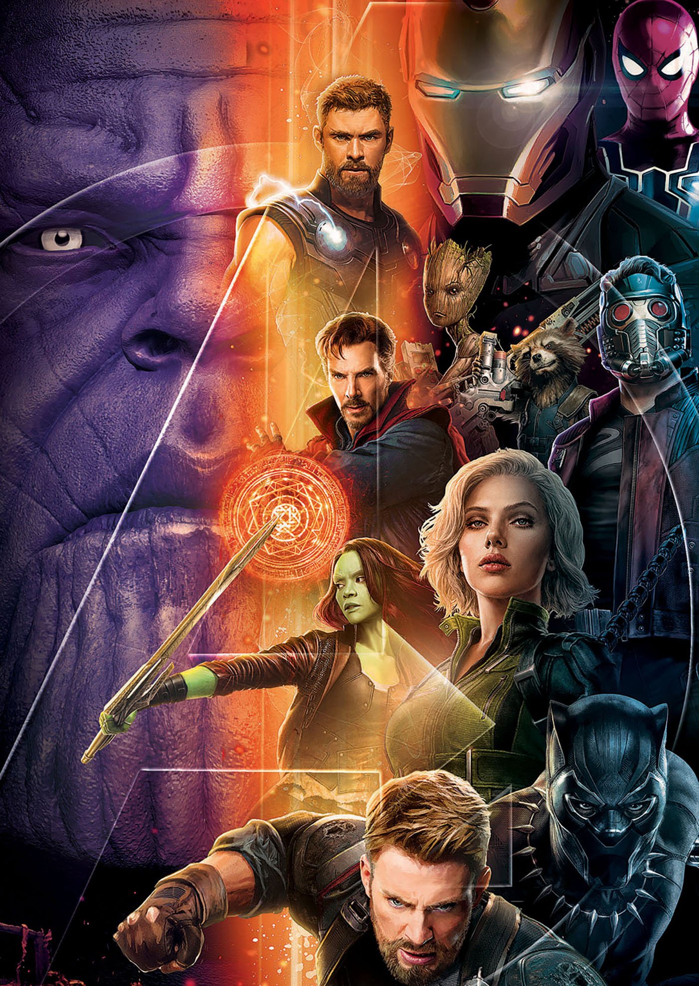 educa-avengers-infinity-war-puzzle-500-teile-48x34-cm image 2