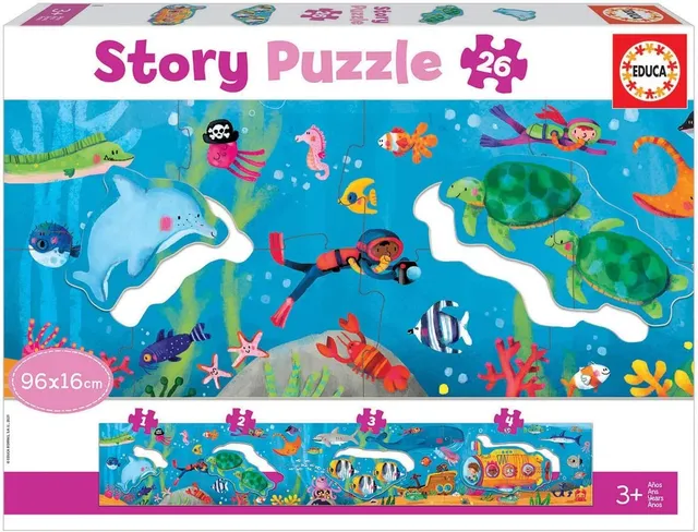 educa-18902-unterwasserwelt-puzzle-26-teile-ab-3-jahren image 1