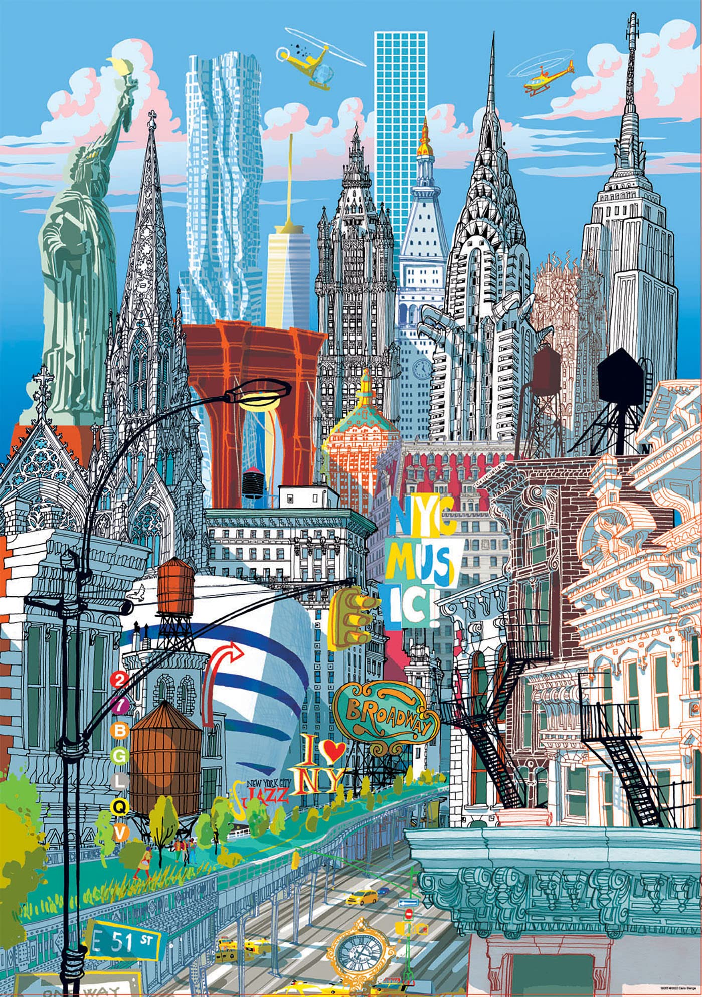 educa-19265-new-york-puzzle-1000-teile-city-68x48 image 2