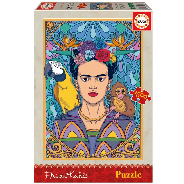 educa-19943-frida-kahlo-puzzle-1500-teile-85x60-cm image 1