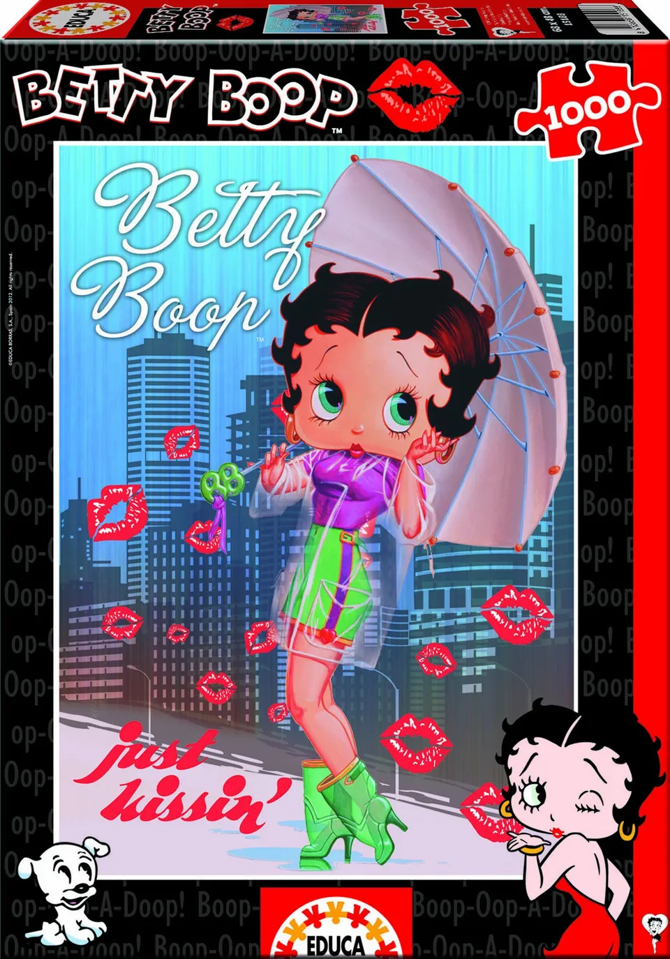 educa-15188-puzzle-betty-boop-1000-teile-retro-motiv image 1