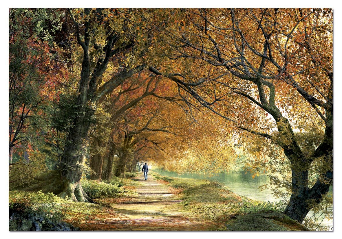 educa-14819-puzzle-ewiger-herbst-2000-teile-96x68-cm image 2