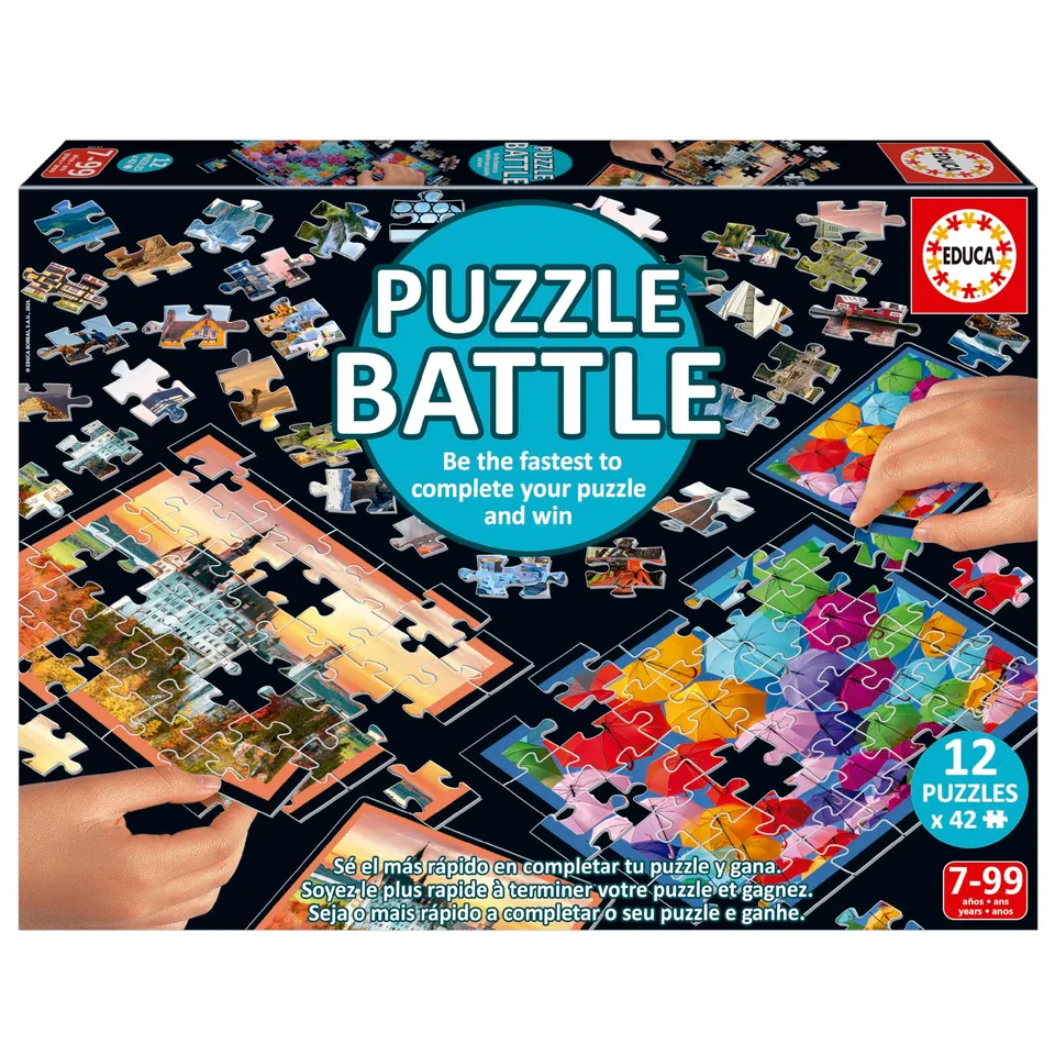 educa-20121-puzzle-battle-kampf-landschaften-spiel-ab-7-jahren image 1