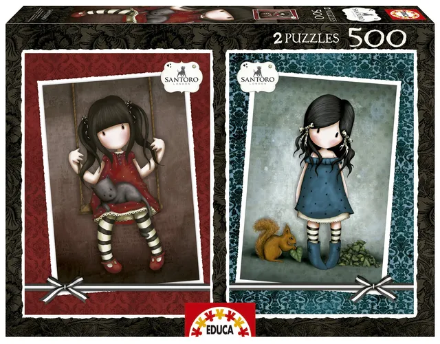 educa-gorjuss-ruby-16279-puzzle-2x500-teile-love image 1