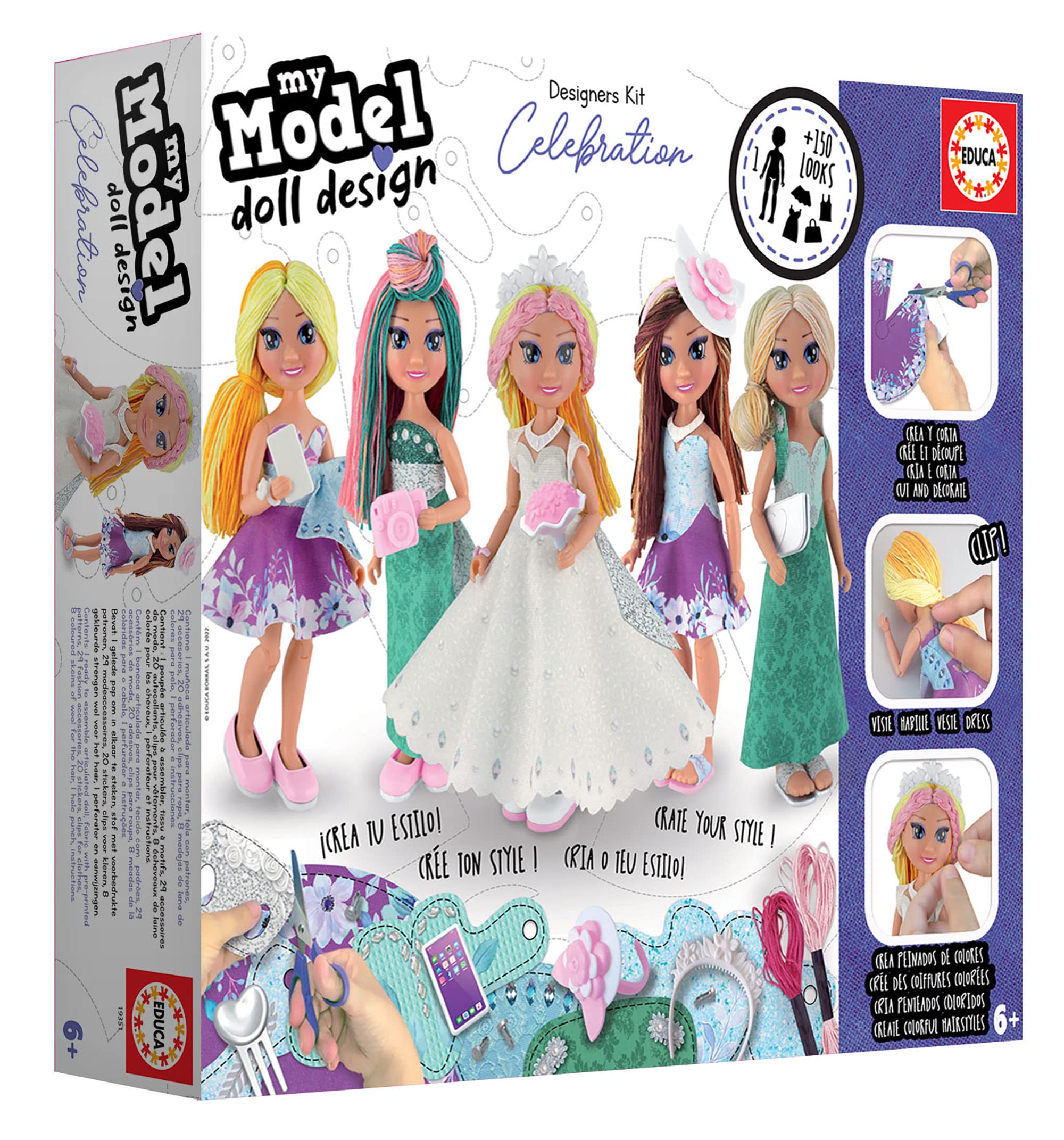 educa-my-model-doll-design-celebration-bastelset-puppe-ab-6 image 6