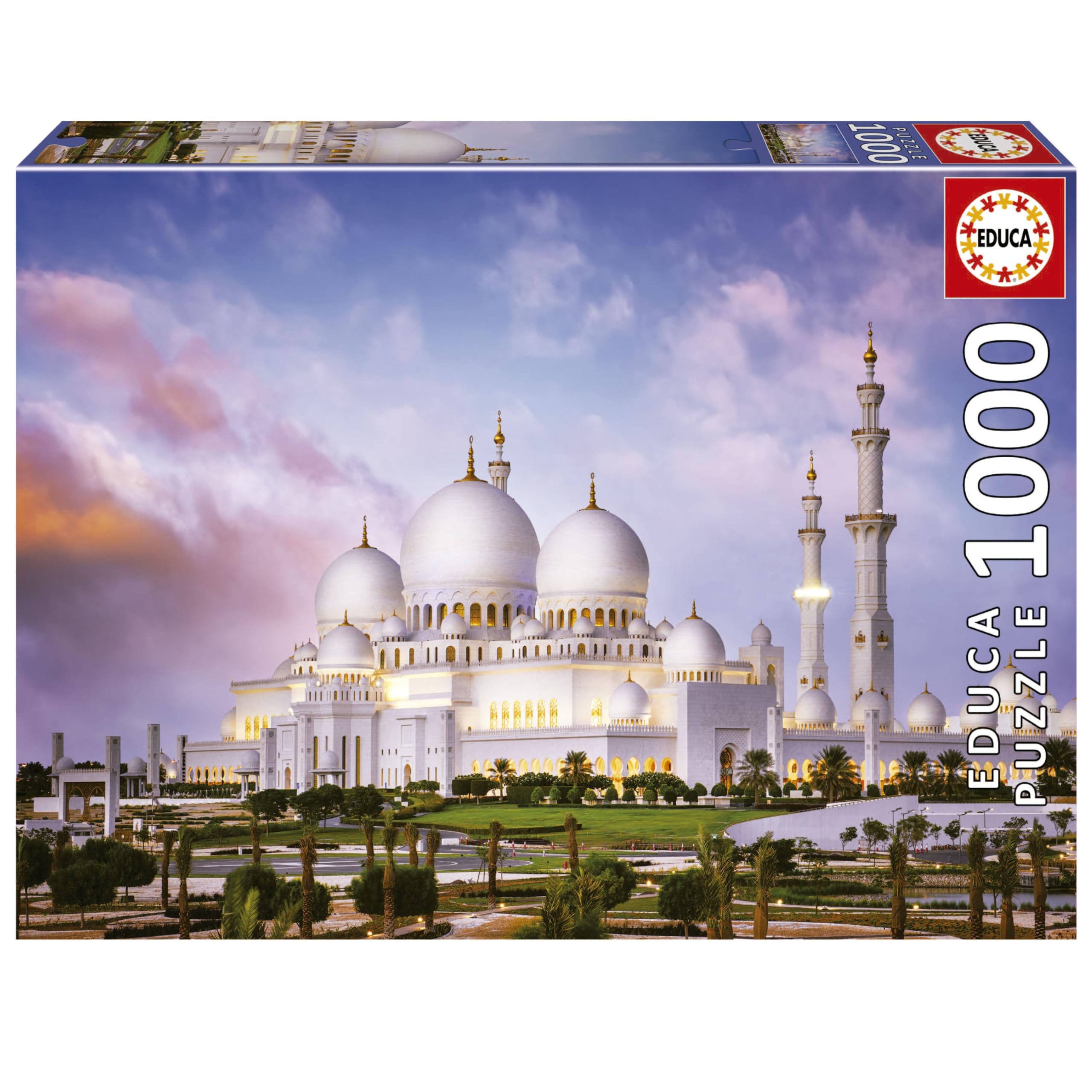 educa-scheich-zayid-moschee-puzzle-1000-teile-68x48-architektur image 1