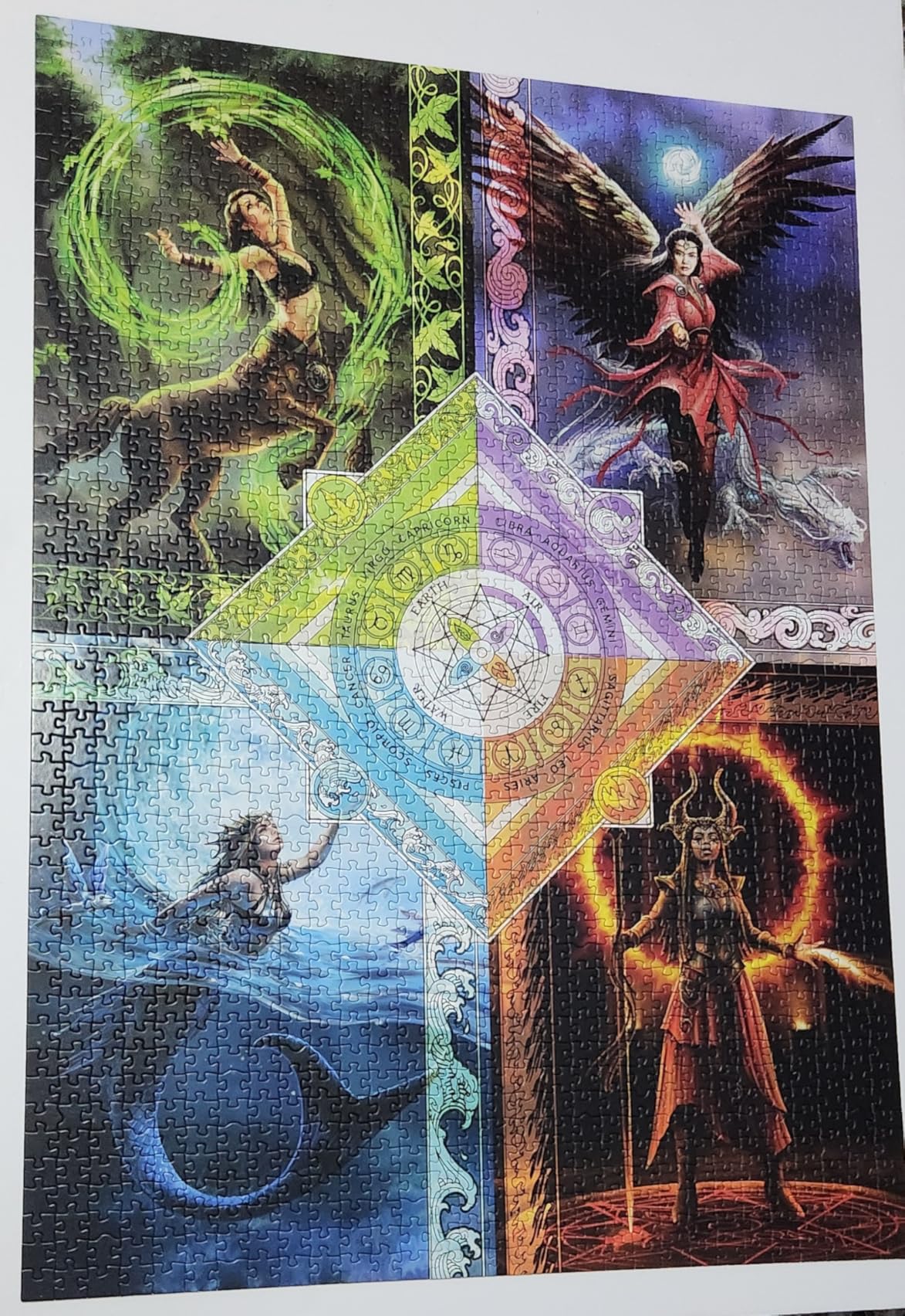 Ruhiges Puzzeln