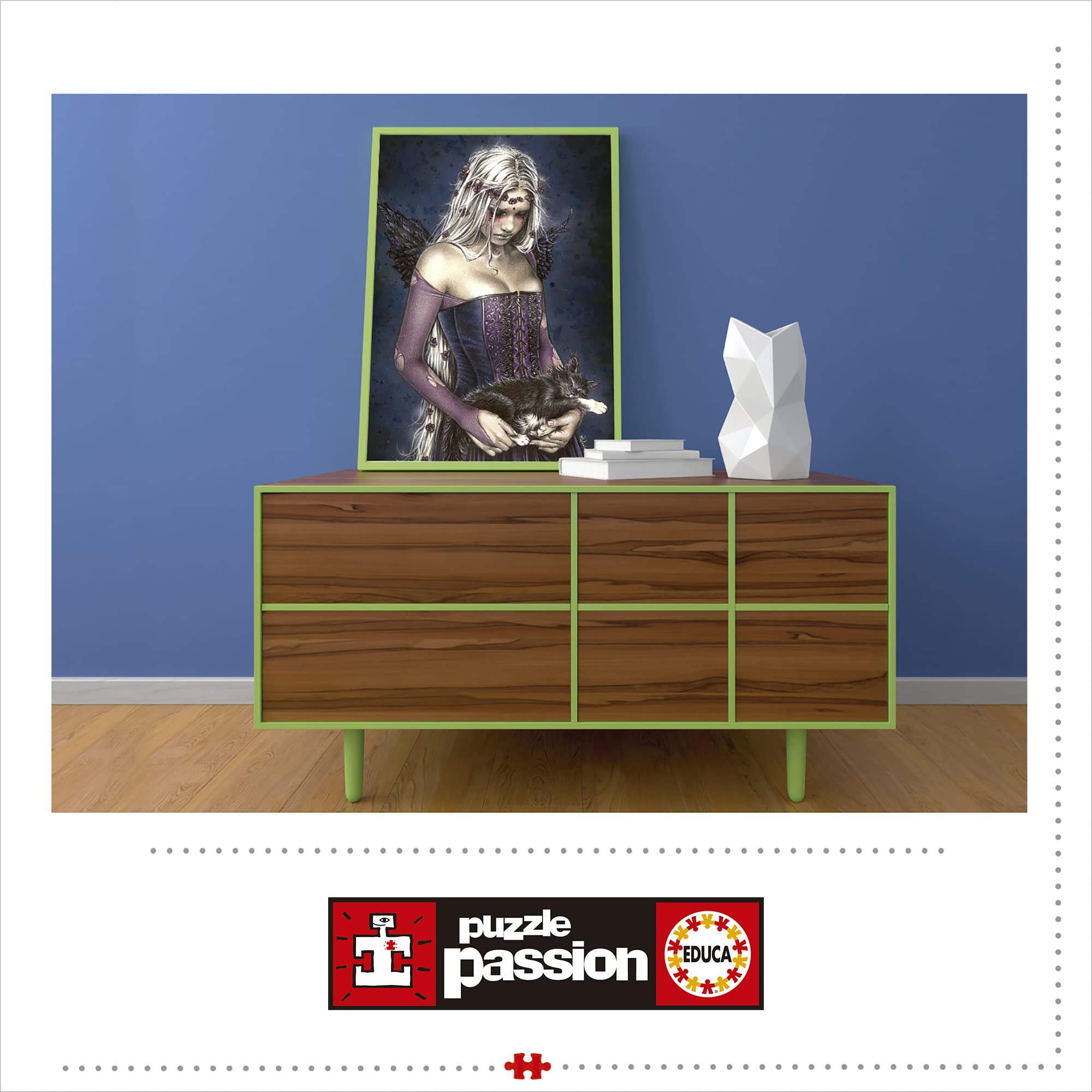 educa-angel-of-death-19027-puzzle-1000-teile-gothic image 4