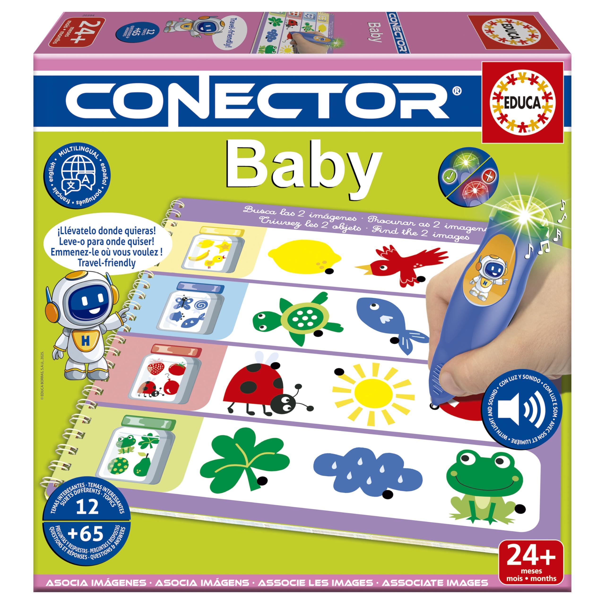 educa-conector-baby-lernspiel-65-fragen-stift-mit-licht-ab-2-j image 1