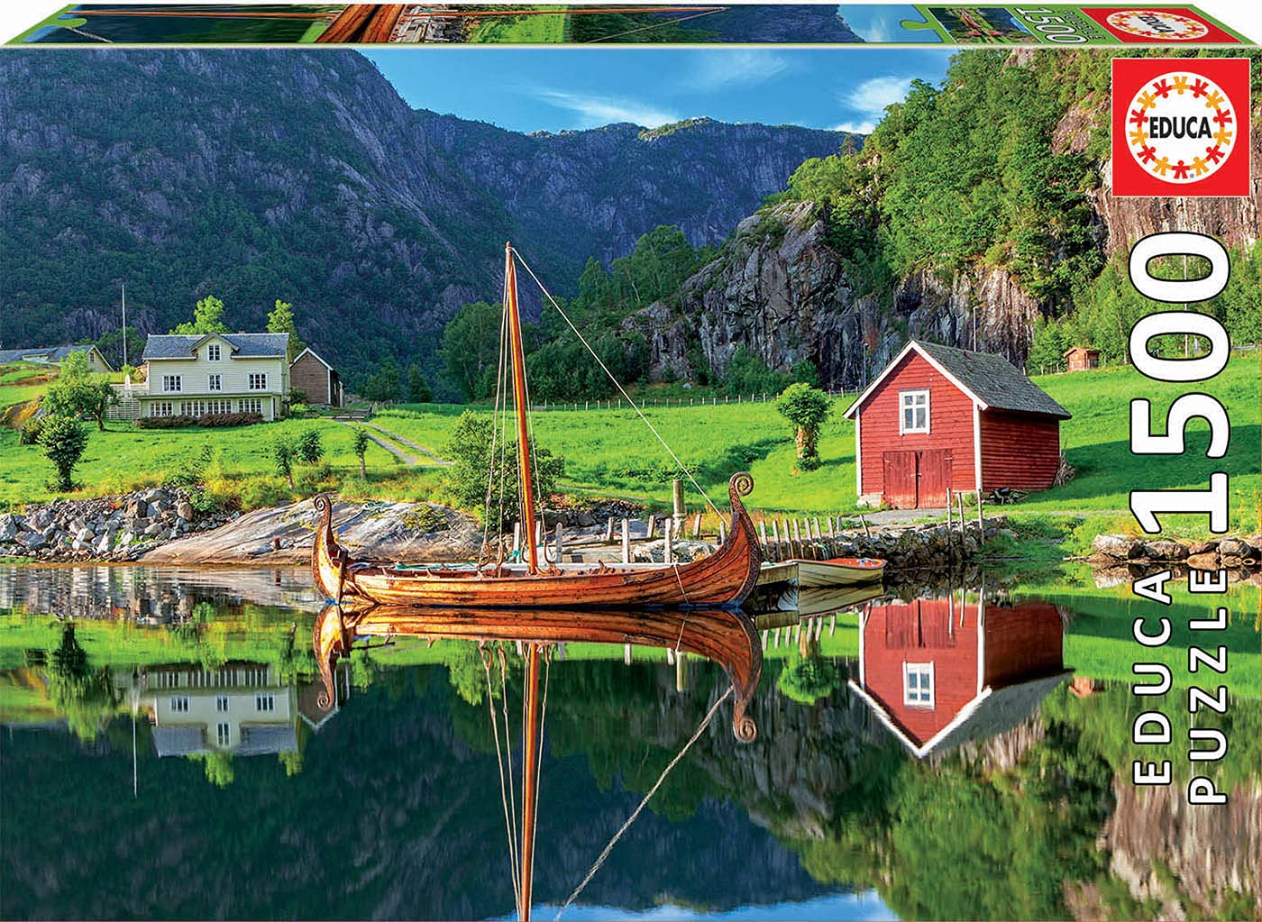 educa-wikingerschiff-18006-puzzle-1500-teile-ab-12-jahren image 1
