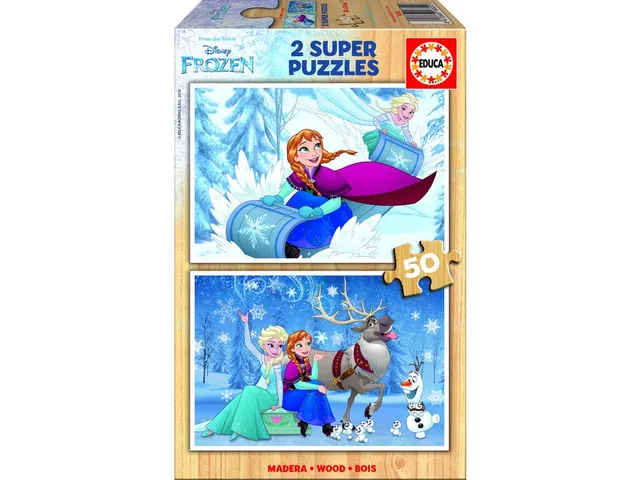 educa-eisk-nigin-16802-holzpuzzle-2x50-teile image 1