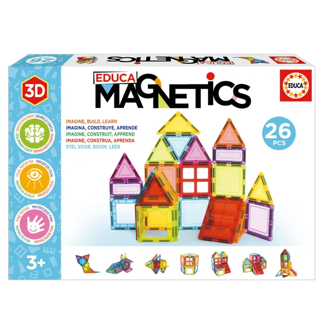 educa-magnetic-26-teile-magnetbaukasten-stem-ab-3-jahren image 1