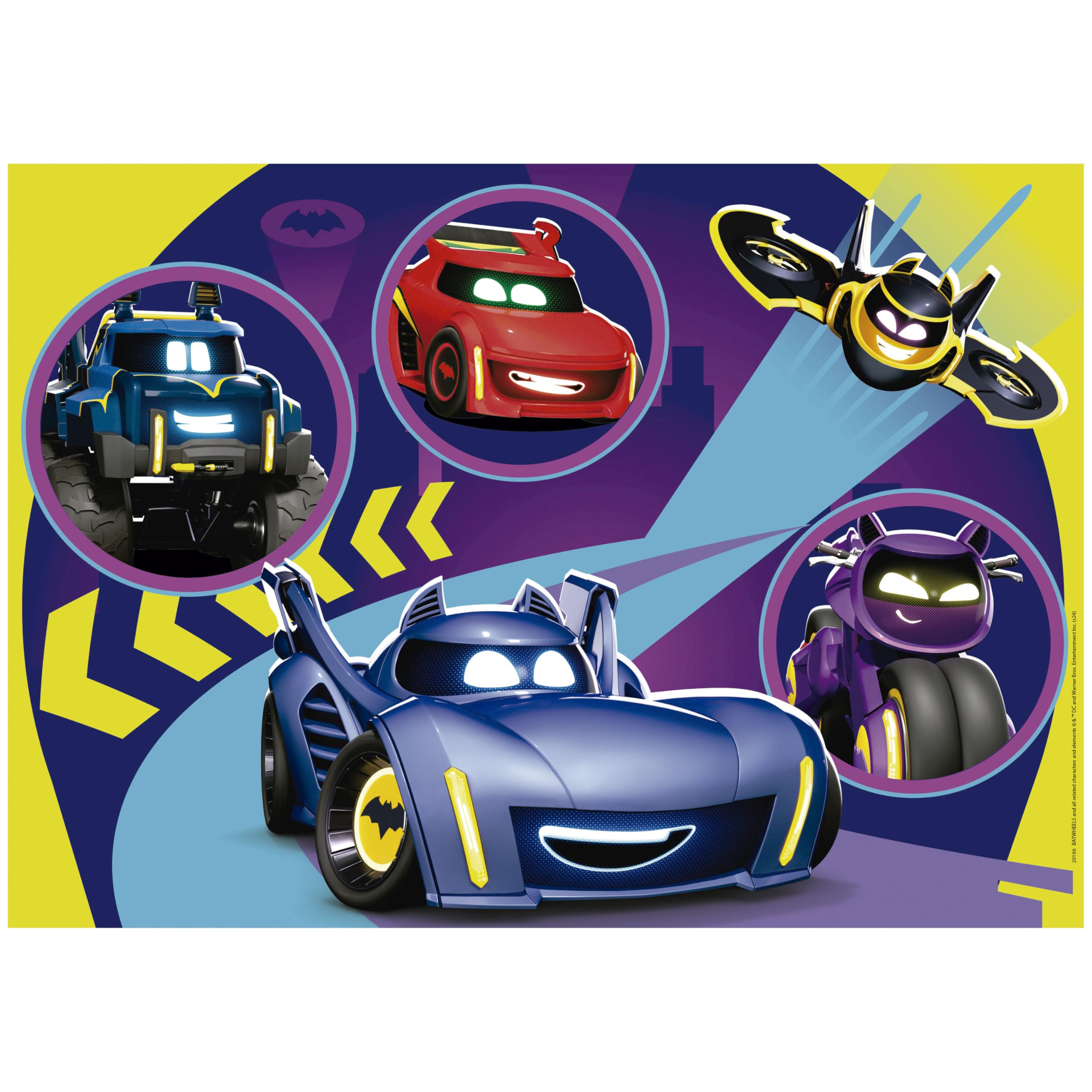 educa-batwheels-kinderpuzzle-2x48-teile-ab-4-jahren image 2