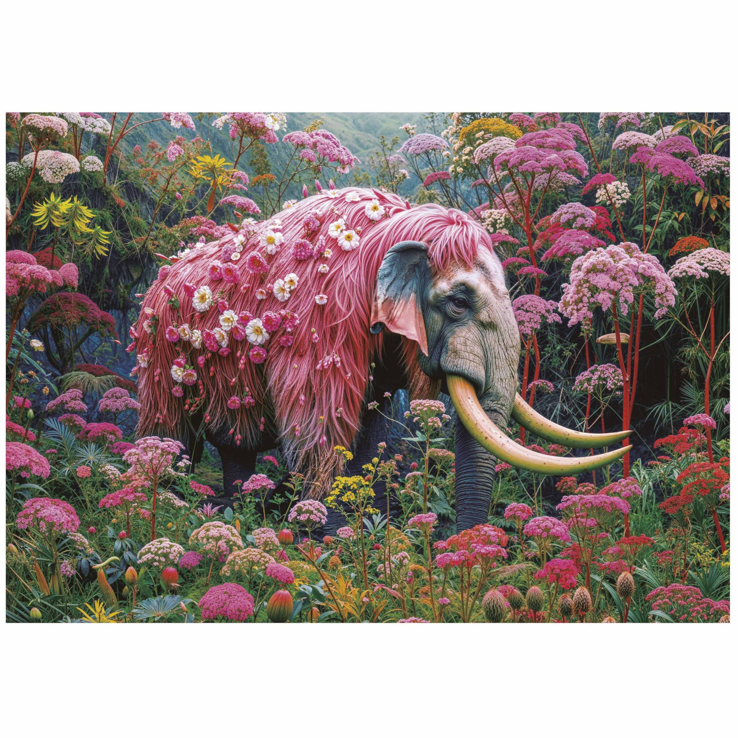 educa-blumenelefant-1000-teile-puzzle-68x48-cm-ab-14-jahren image 2