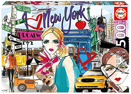 educa-17649-komm-mit-nach-new-york-puzzle-500-teile-48x34-cm image 3