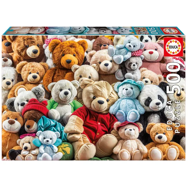 educa-teddyb-ren-puzzle-500-teile-20242-48x34-cm-ab-11-jahren image 1