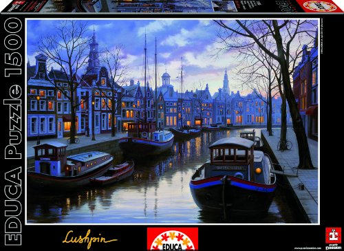 educa-15185-amsterdam-puzzle-1500-teile-abendd-mmerung image 3