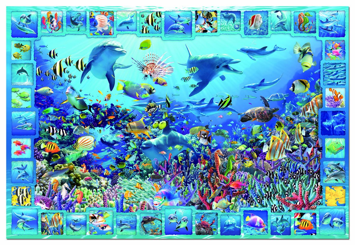 educa-14828-k-nigreich-der-delfine-puzzle-5000-teile image 2