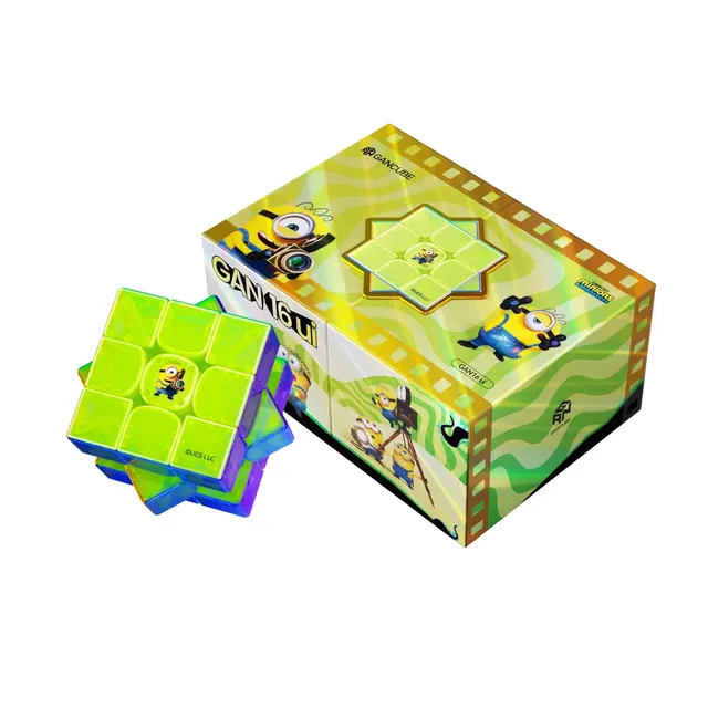 gan16-ui-maglev-max-minions-smart-cube-3x3-uv-coated image 1