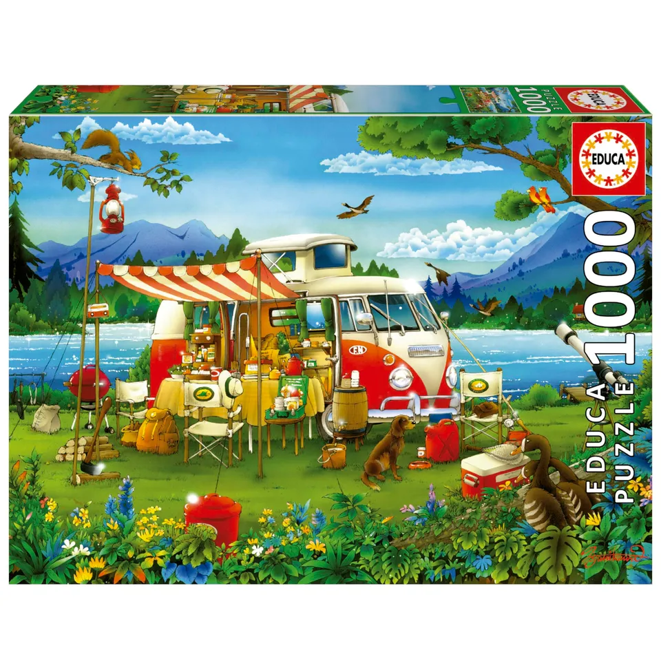 educa-ferien-auf-dem-land-1000-teile-puzzle-68x48-ab-14-jahren image 1