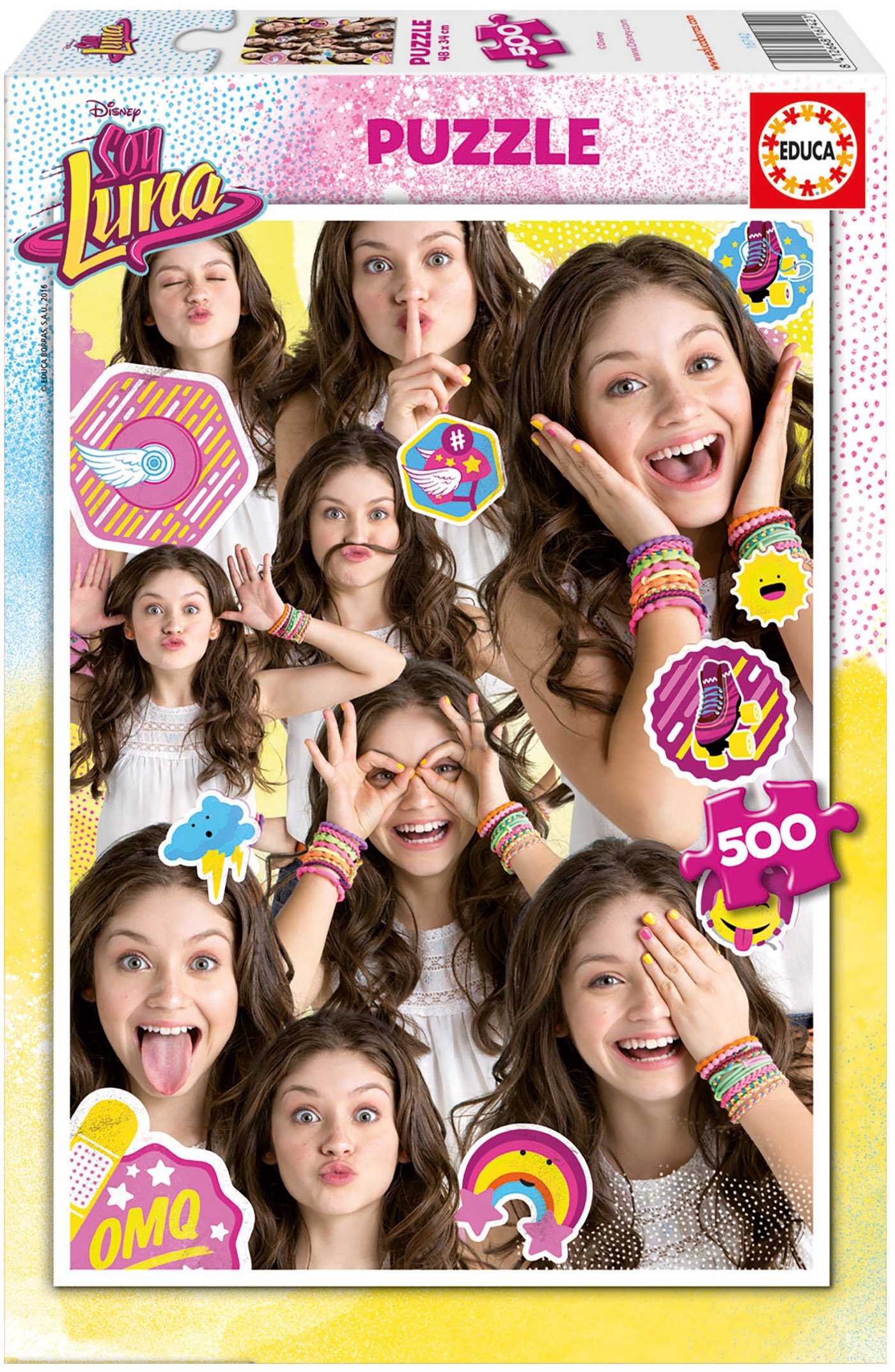 educa-16742-soy-luna-puzzle-500-teile-disney-48x34-cm image 1