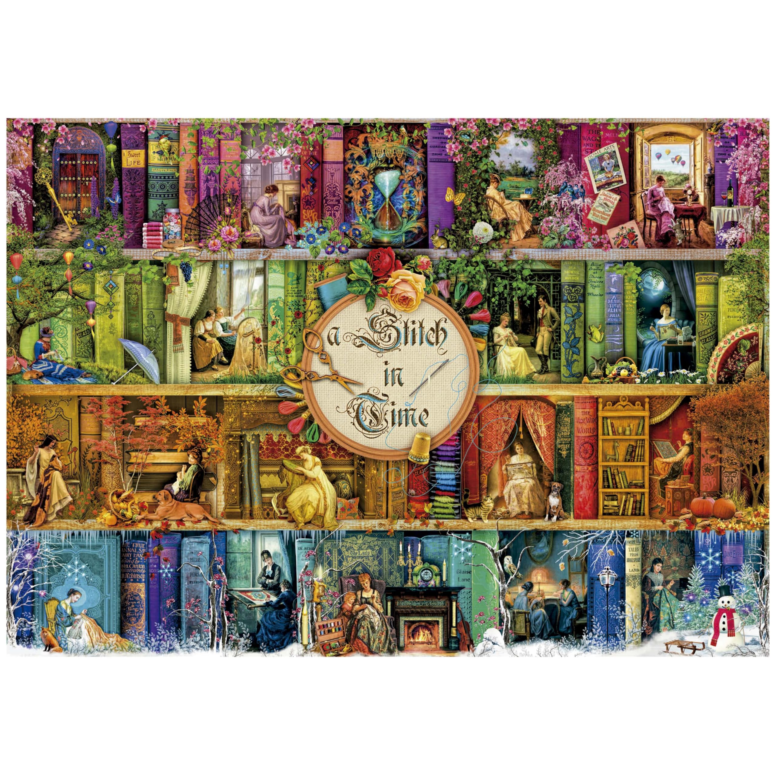 educa-a-stitch-in-time-19946-puzzle-3000-teile-natur image 2