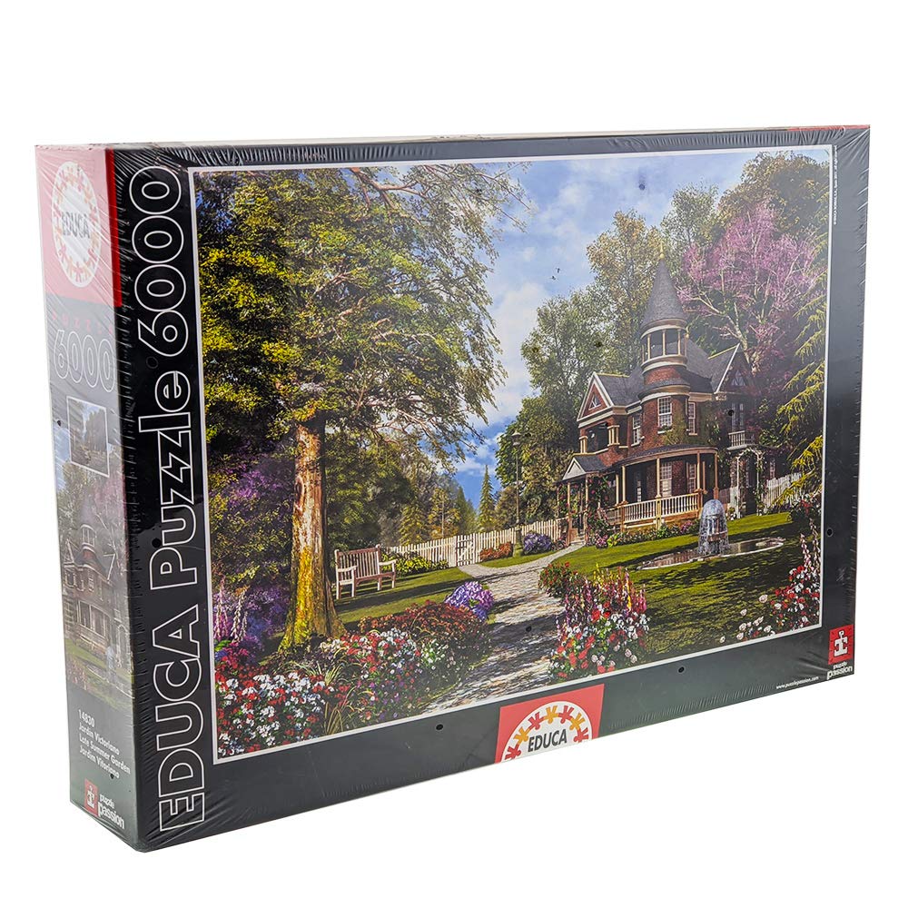 educa-victorian-garden-puzzle-6000-teile-davidson image 1