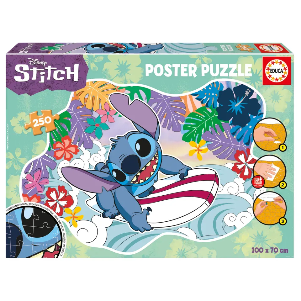 educa-stitch-poster-puzzle-250-teile-xxl-ab-8-jahren image 1