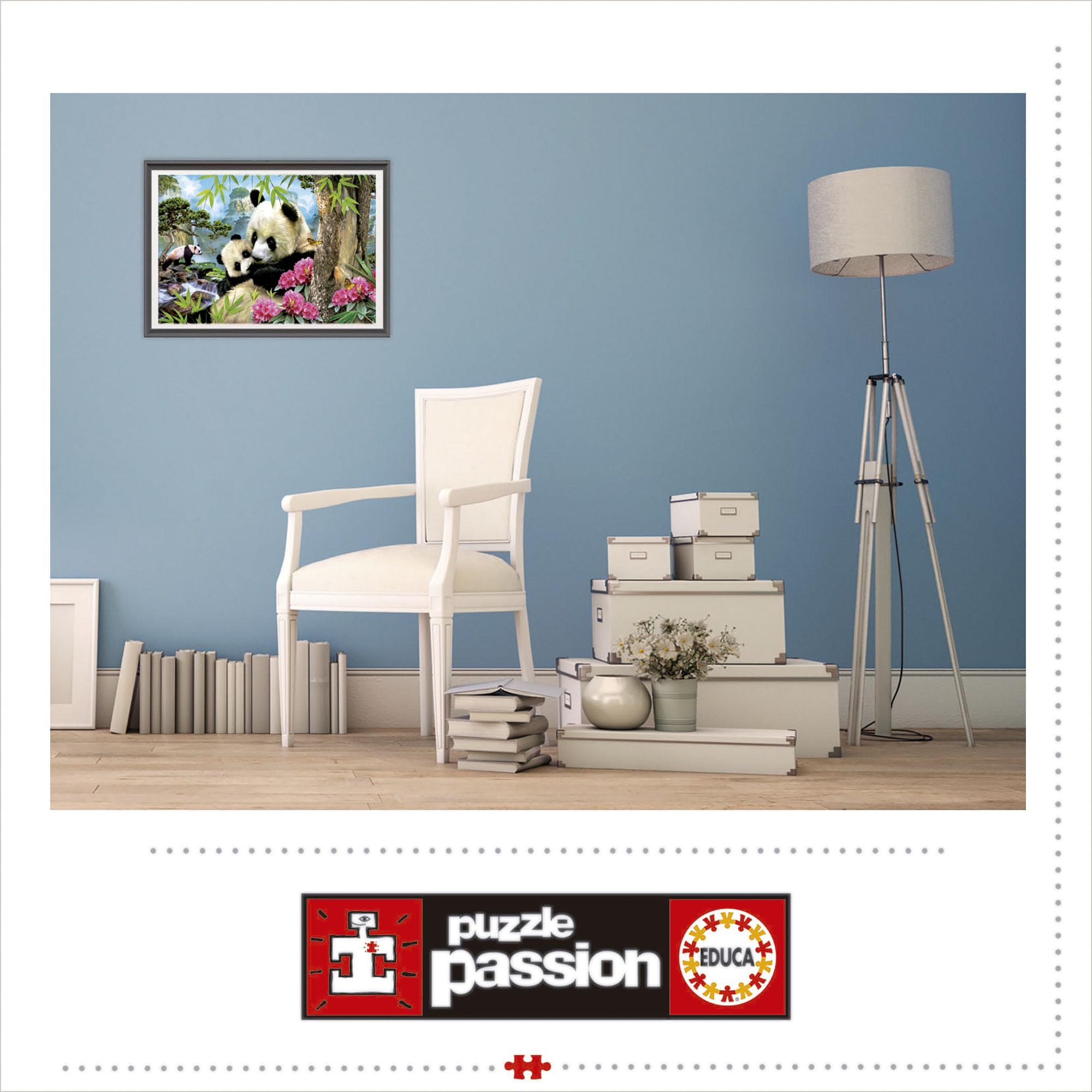 educa-panda-bear-17995-puzzle-1000-teile-68x48-cm image 3