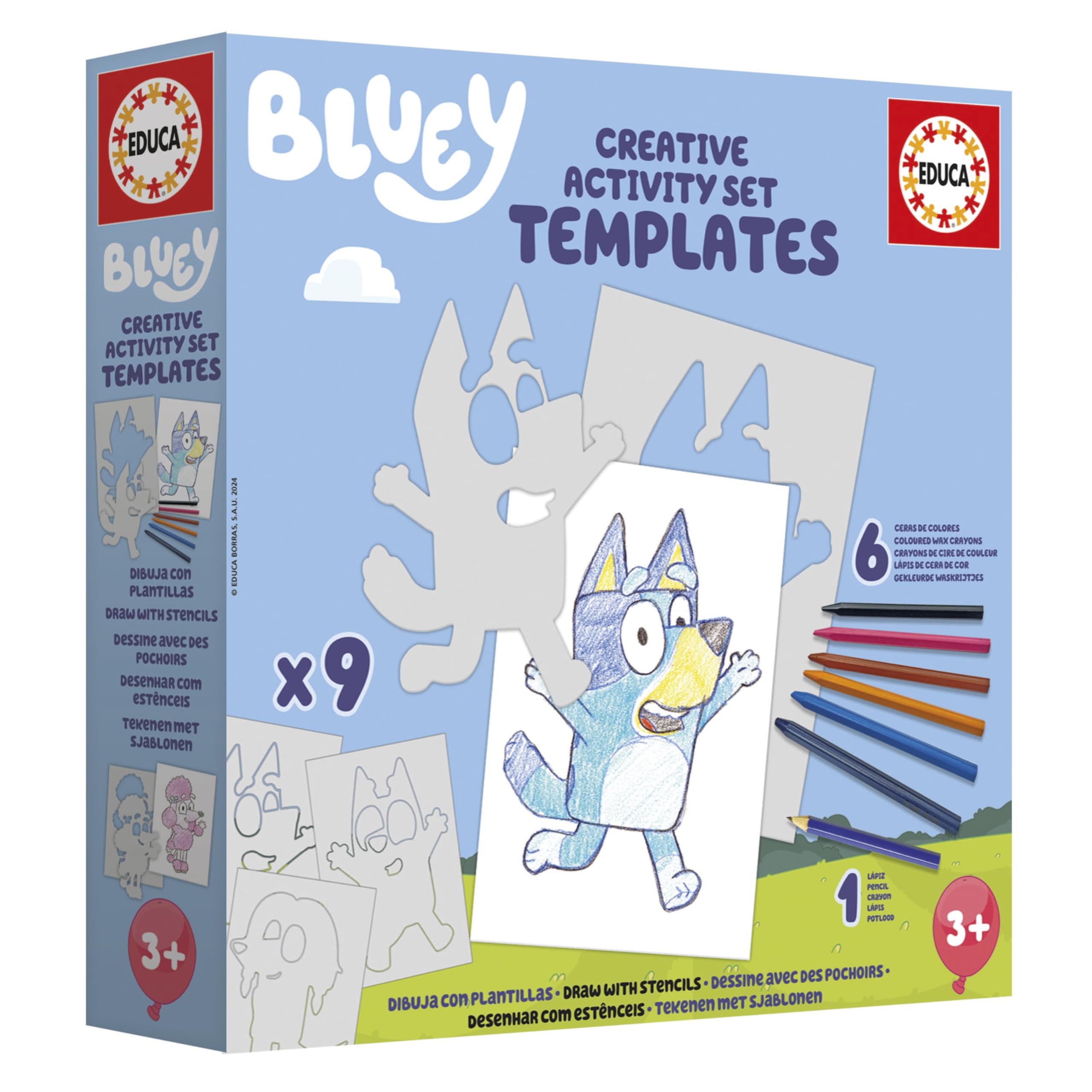 educa-bluey-kreativset-zeichnen-mit-schablonen-ab-3-jahren image 4