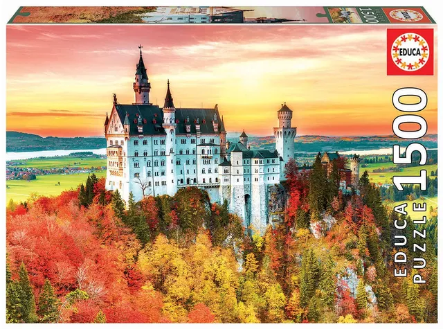 educa-19042-schloss-neuschwanstein-puzzle-1500-teile image 1