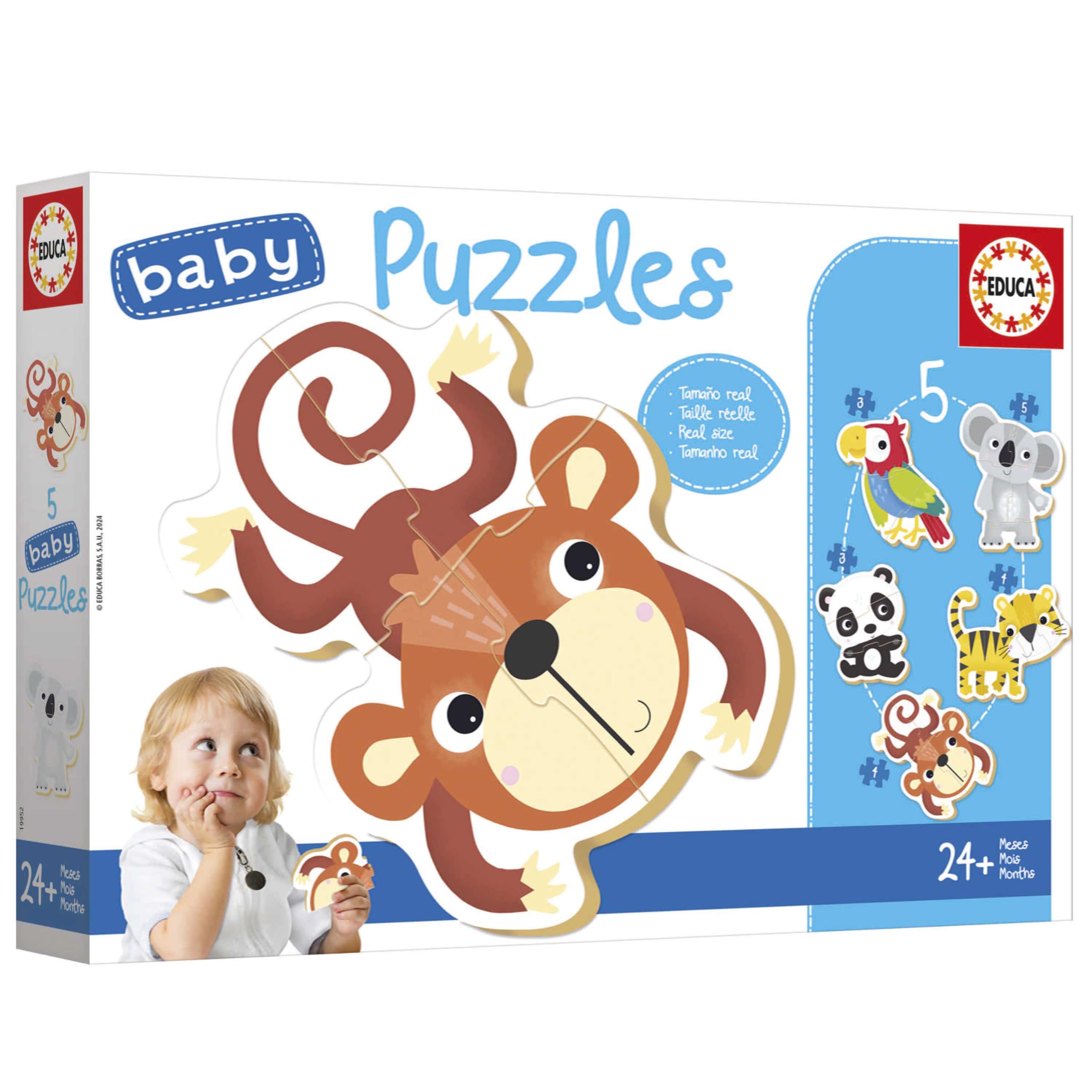 educa-baby-wildtiere-19952-babypuzzle-5in1-tierformen-ab-2-j image 4