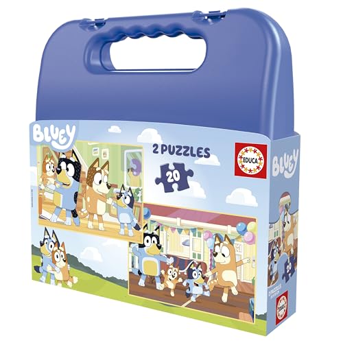educa-20348-bluey-kinderpuzzle-2x20-teile-ab-4-jahren image 6