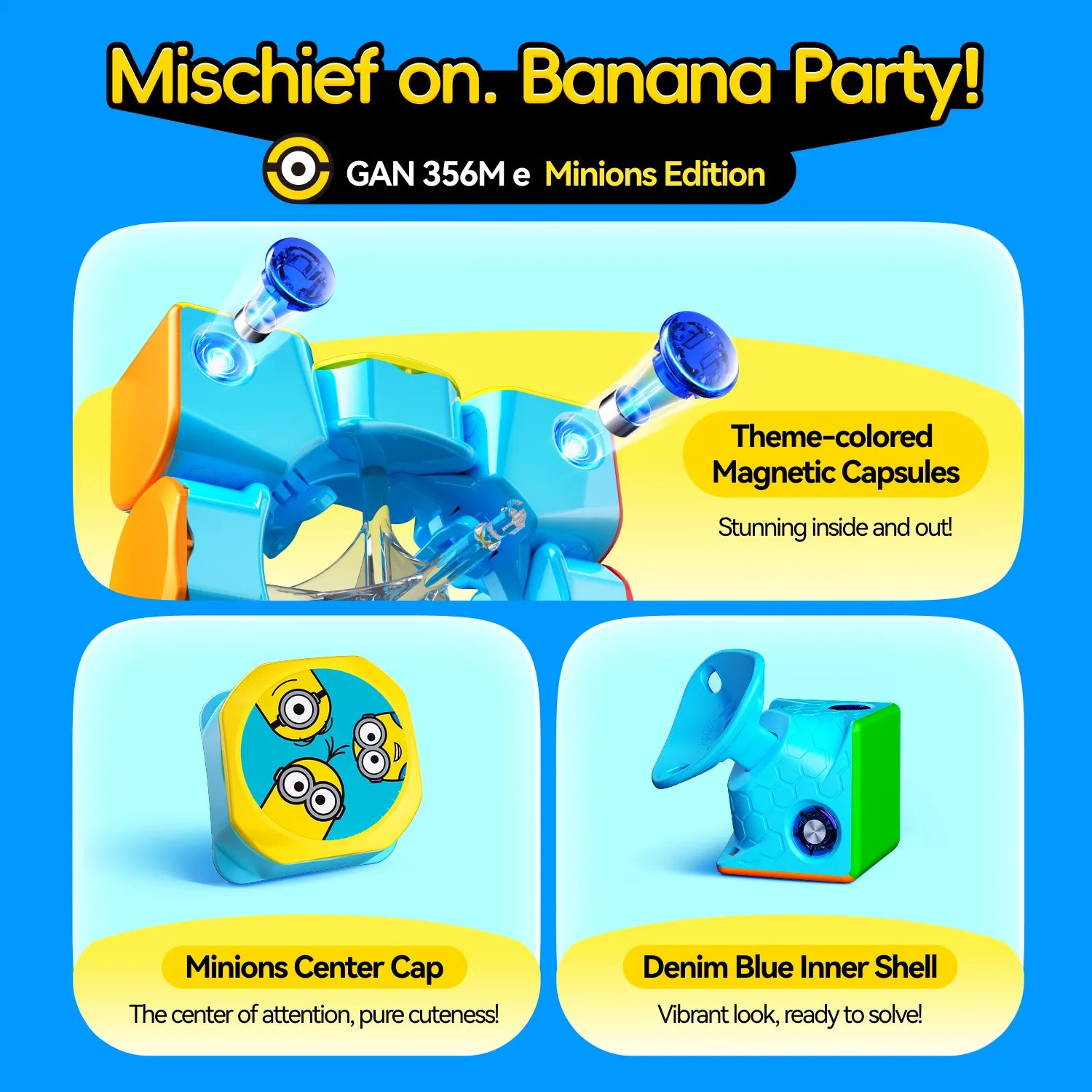 gan-356-m-e-minions-zauberw-rfel-3x3-magnetisch-matt image 3