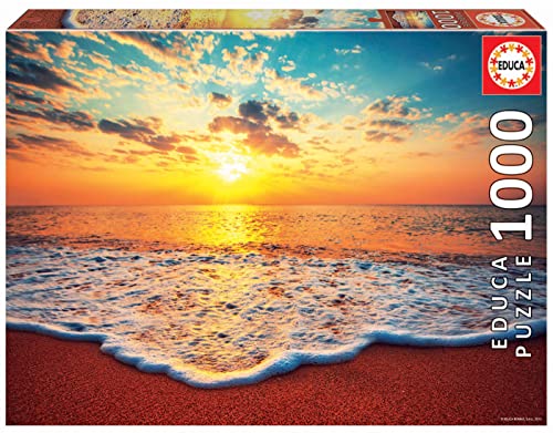 educa-sonnenuntergang-19024-puzzle-1000-teile-strand-meer image 7