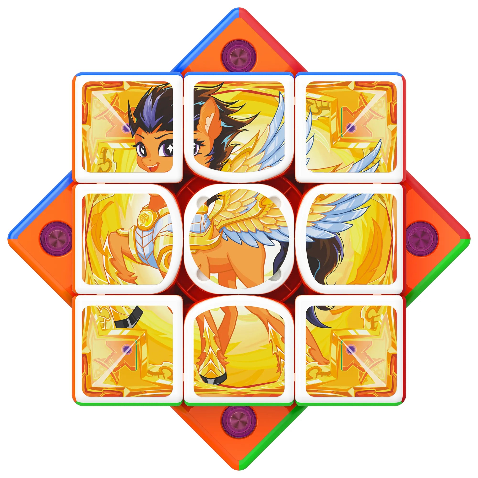 gan-i-carry-4-year-of-the-horse-smart-cube-3x3-matt image 7