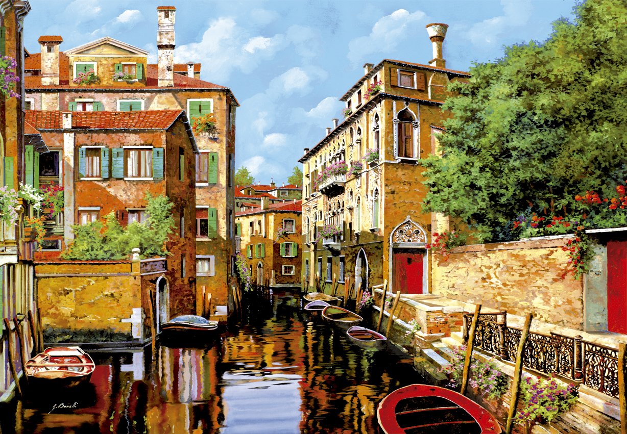 educa-16016-luce-a-venezia-puzzle-2000-teile-venedig image 2
