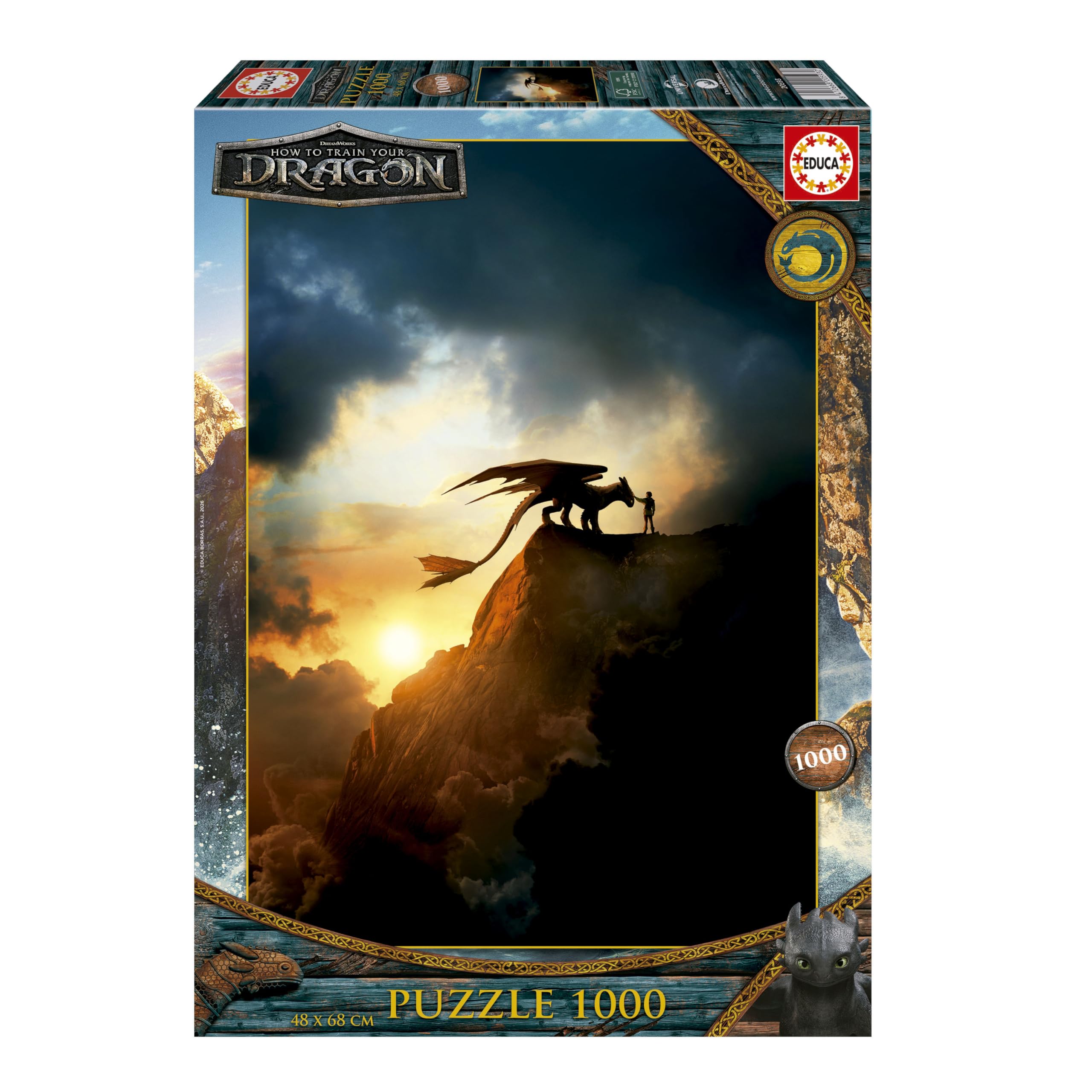 educa-dragon-ball-z-18496-puzzle-1000-teile-ab-14-jahren image 2