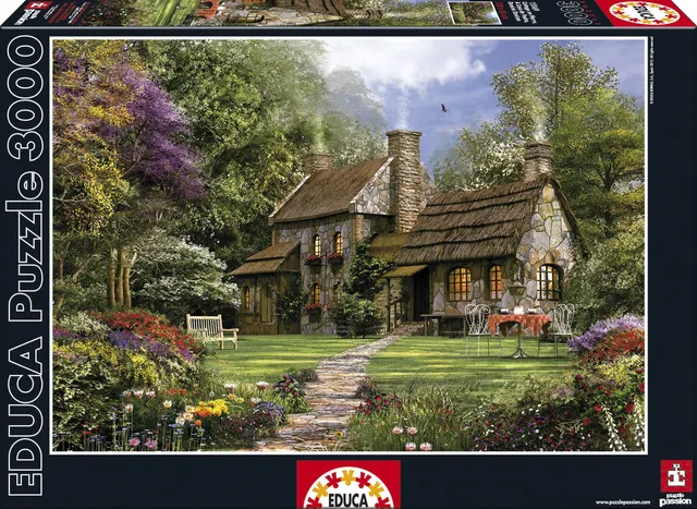 educa-15169-flintstone-cottage-puzzle-3000-teile-120x85 image 1